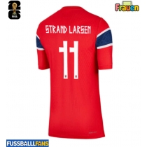 Norwegen Jorgen Strand Larsen #11 Heimtrikot Frauen WM 2026 Kurzarm